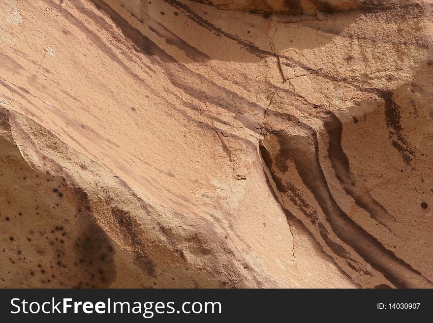 Unique design on rock in Valley of Fire State Park near Las Vegas, Nevada. Unique design on rock in Valley of Fire State Park near Las Vegas, Nevada