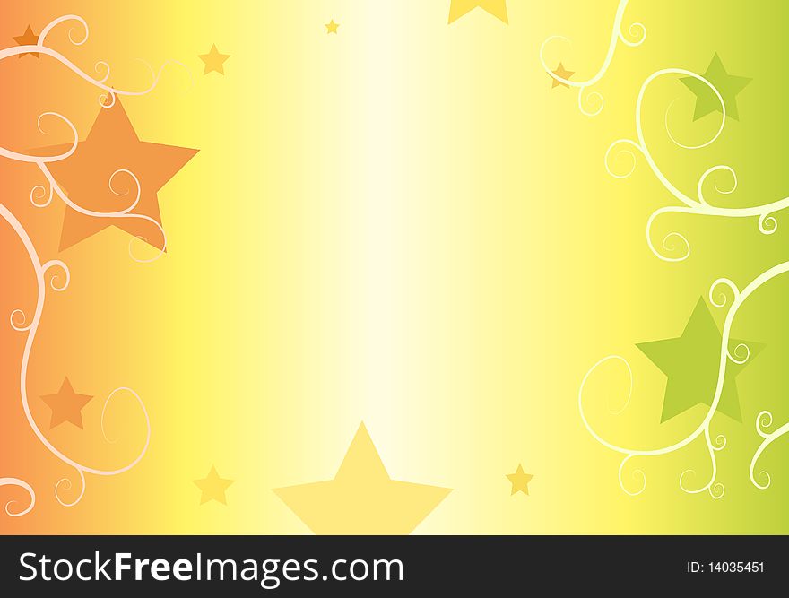 Abstract Starry Background