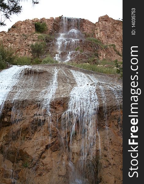 Waterfall Near Quran Gate