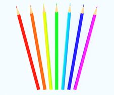 Colour Pencils Royalty Free Stock Photos