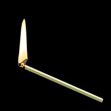Burning Matchstick Stock Image Burning Matchstick Stock Image