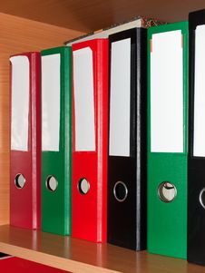 Folders Royalty Free Stock Photos Folders Royalty Free Stock Photos