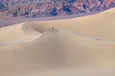 Mesquite Flat Sand Dunes, Death Valley Royalty Free Stock Photos Mesquite Flat Sand Dunes, Death Valley Royalty Free Stock Photos