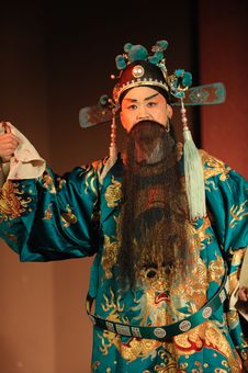 China Opera Man Royalty Free Stock Images