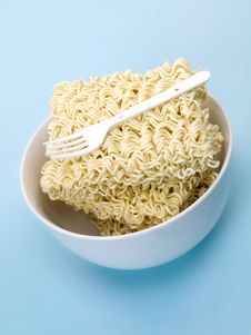 Instant Noodles Royalty Free Stock Photos
