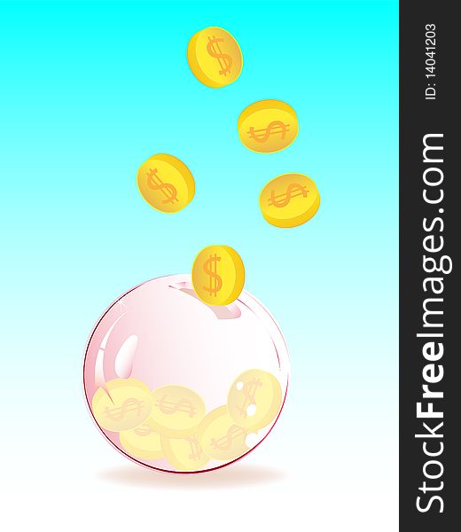 Soap Bubble Piggy Bank