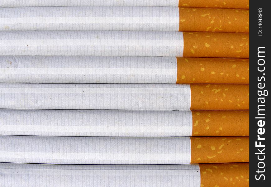 Photo detail of cigarette background