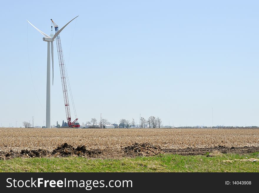 Turbine Construction II - Left hand background