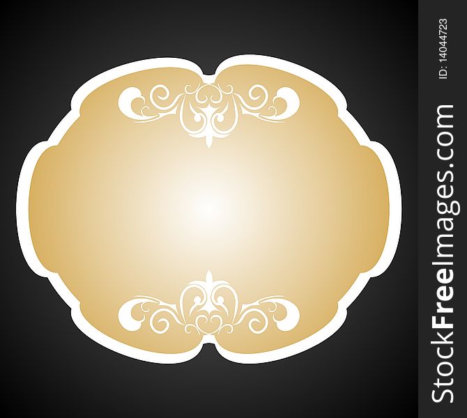 Royal background card for design. Vector