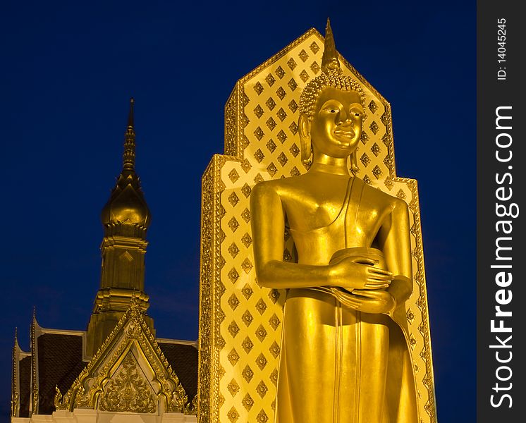 Buddha statue in Phitsanulok province, and in Thailand