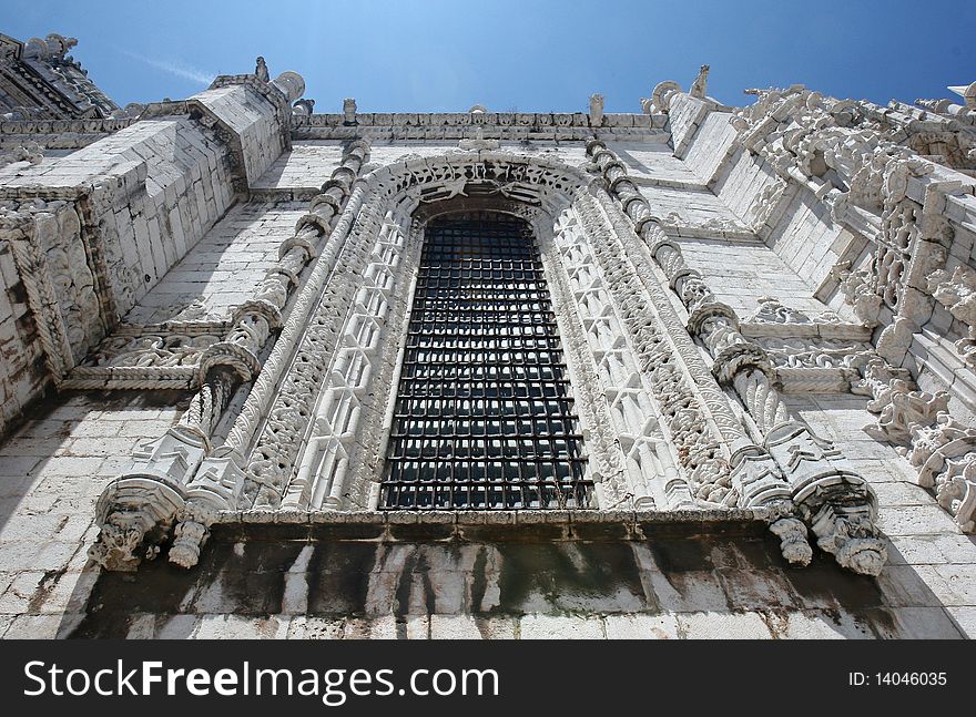 Jeronimos Monastery Lisbon Window Historic