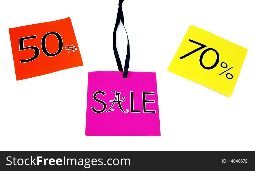 Sale labels