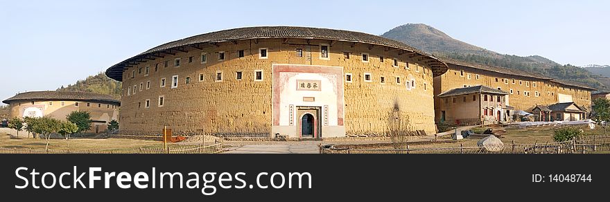 The big house in china,wide picture,500 years of history. It has been inscribed on the World Heritage List.