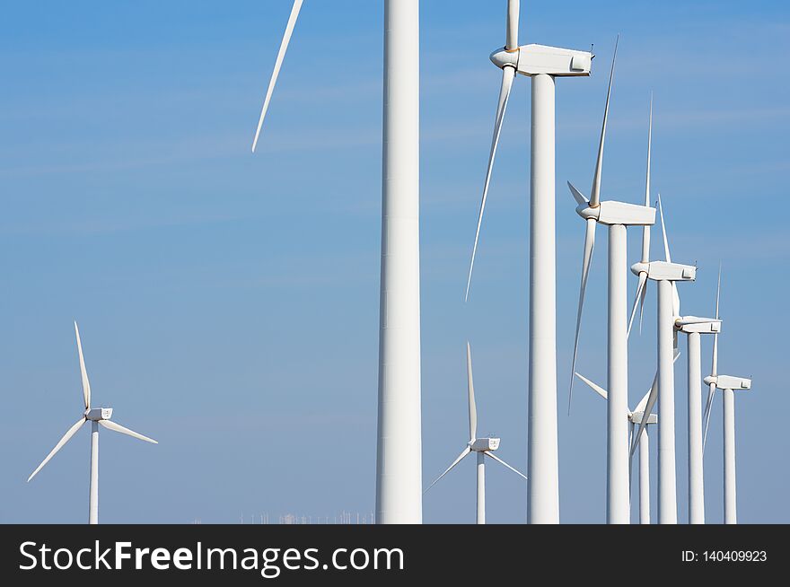 Windmills for electric power production, Pozuelo de Aragon, Zaragoza, Aragon, Spain. Windmills for electric power production, Pozuelo de Aragon, Zaragoza, Aragon, Spain