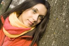 Beautiful Female In The Park Royalty Free Stock Photo Beautiful Female In The Park Royalty Free Stock Photo