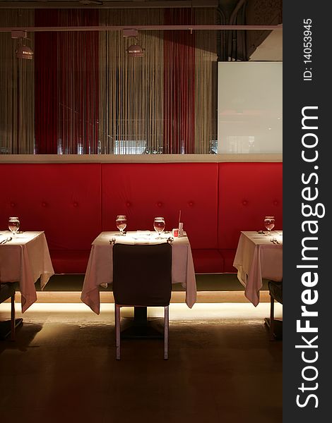 Modern Restaurant Or Night Club
