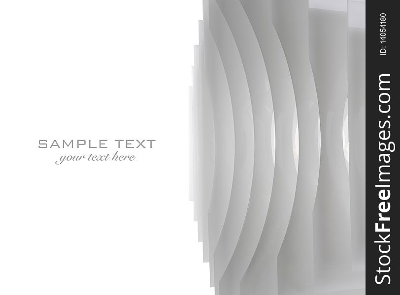 Ababstract Structure Of White Plastic Background