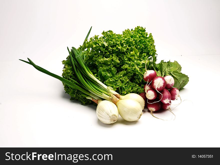 Fresh vegetables to spring dishes