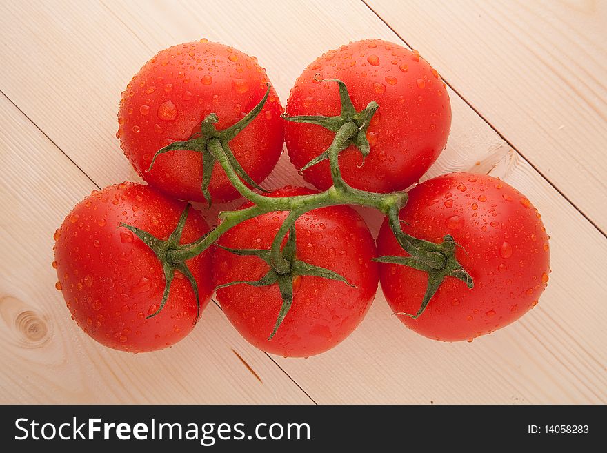 Group Of Red Vegetables