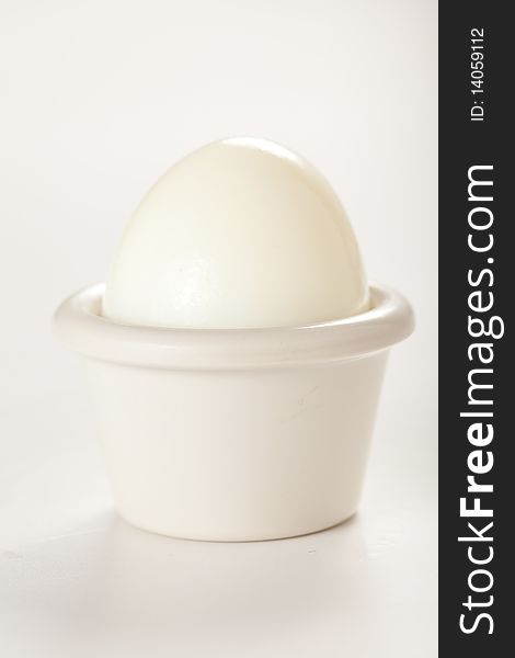 Boiled Egg Isolated