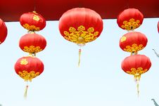 Chinese Red Lanterns Royalty Free Stock Photo Chinese Red Lanterns Royalty Free Stock Photo