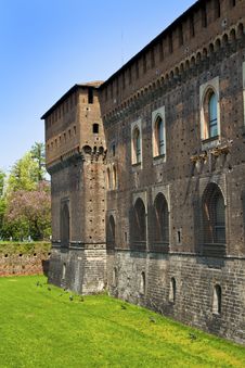 Castle In Milan Royalty Free Stock Photography
