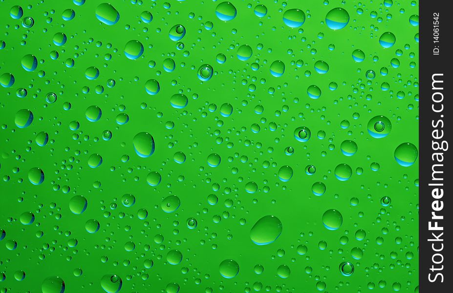 Water drops abstract art fantastic