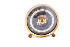 Antique Barometer Stock Photography