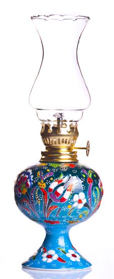 Old Fashioned Oil Lamp Royalty Free Stock Photo Old Fashioned Oil Lamp Royalty Free Stock Photo