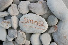 Stones On Beach Stock Images Stones On Beach Stock Images