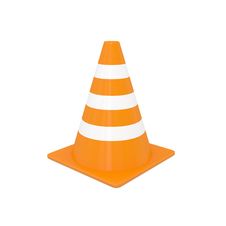 Traffic Cone Isolated On White Stock Photography Traffic Cone Isolated On White Stock Photography