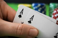Top Pairs Of Aces Stock Photography Top Pairs Of Aces Stock Photography