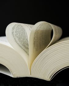 Heart Shaped Book Royalty Free Stock Photo Heart Shaped Book Royalty Free Stock Photo