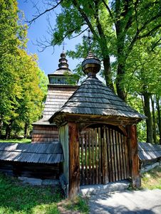 Old Wooden Church Royalty Free Stock Photos