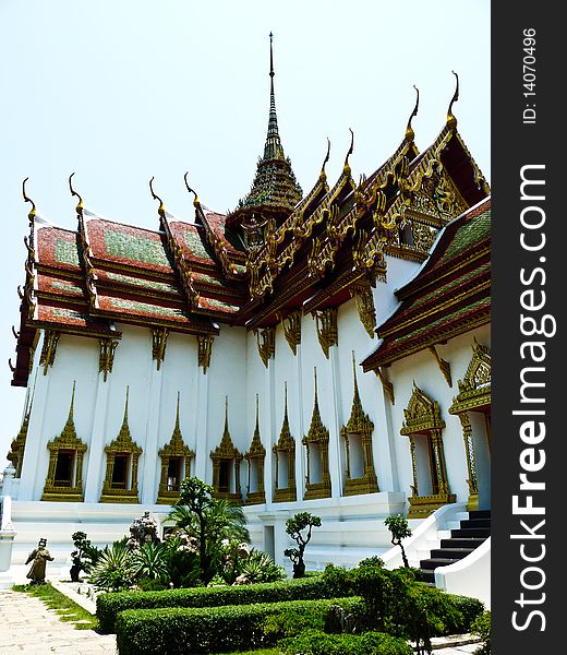 The Royal palace of Thailand