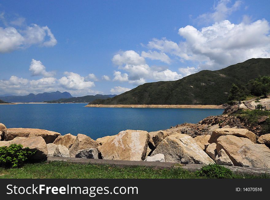 high island reservoir is one of hong kong's most popular geological sites