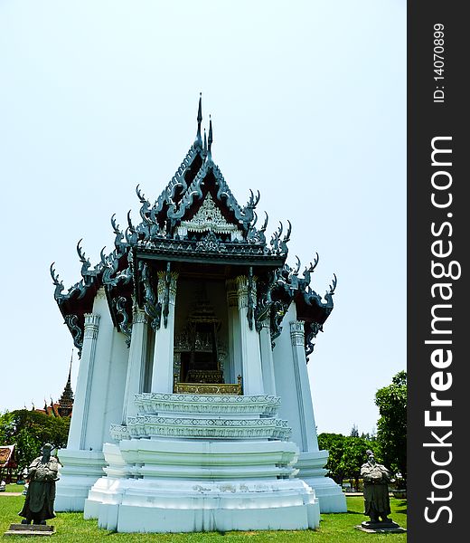 The old siam palace in Bangkok