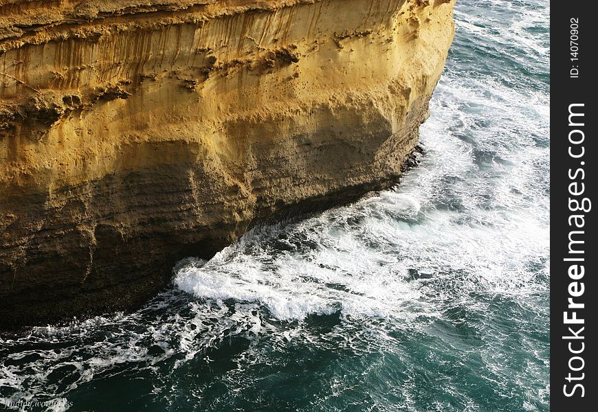 Amazing rock formation along Great Ocean Road , Australia. Amazing rock formation along Great Ocean Road , Australia