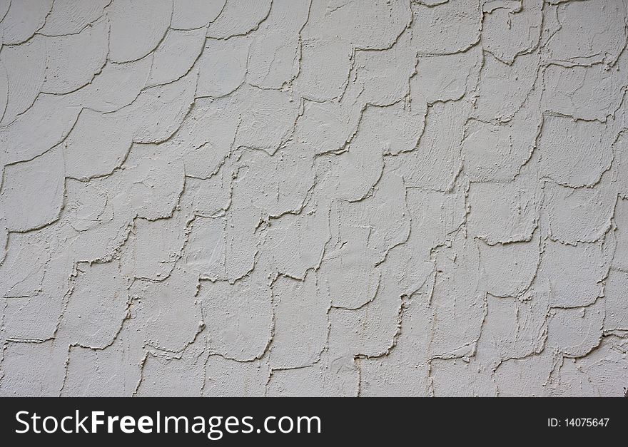 White Painted Brick Wall