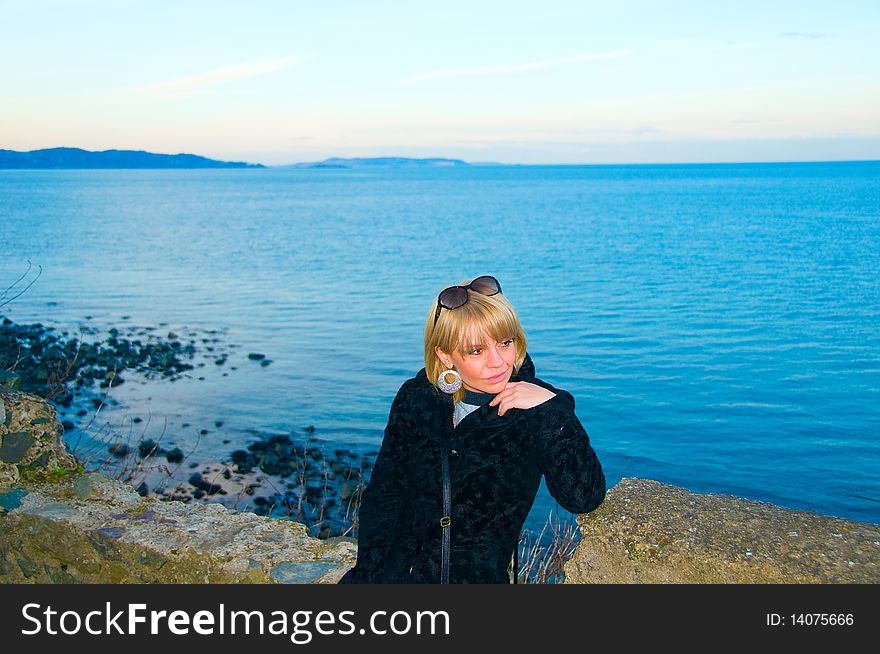 Young Woman Looking Left