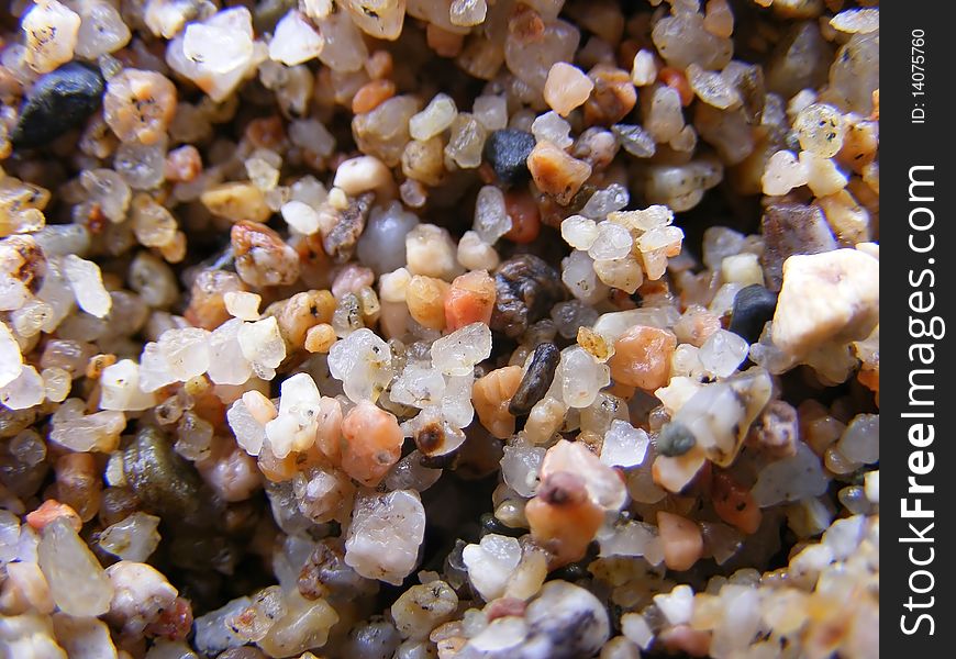 Spanish seaside sand the uptake of macro. Spanish seaside sand the uptake of macro