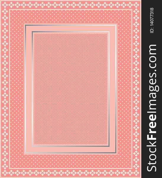 This is a illustration of an elegant lacy pink frame. Great boarder design. Great for stationary and scrapbooking. This is a illustration of an elegant lacy pink frame. Great boarder design. Great for stationary and scrapbooking.