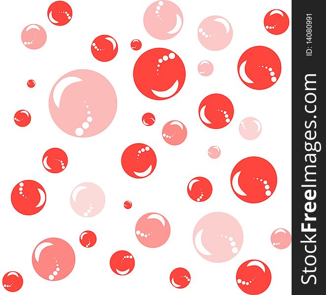 Seamless Red and Pink Circle. Seamless Red and Pink Circle