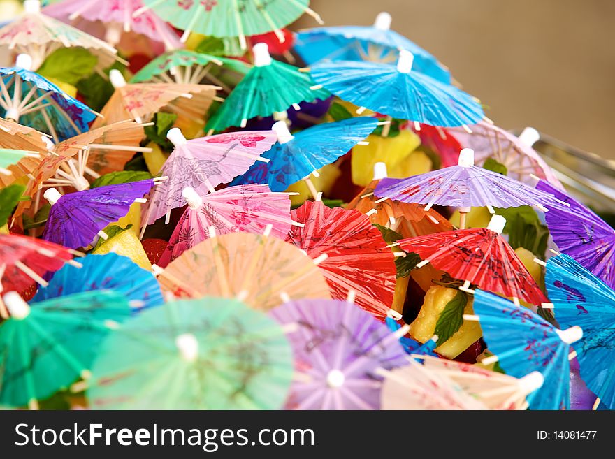 Coctail umbrellas