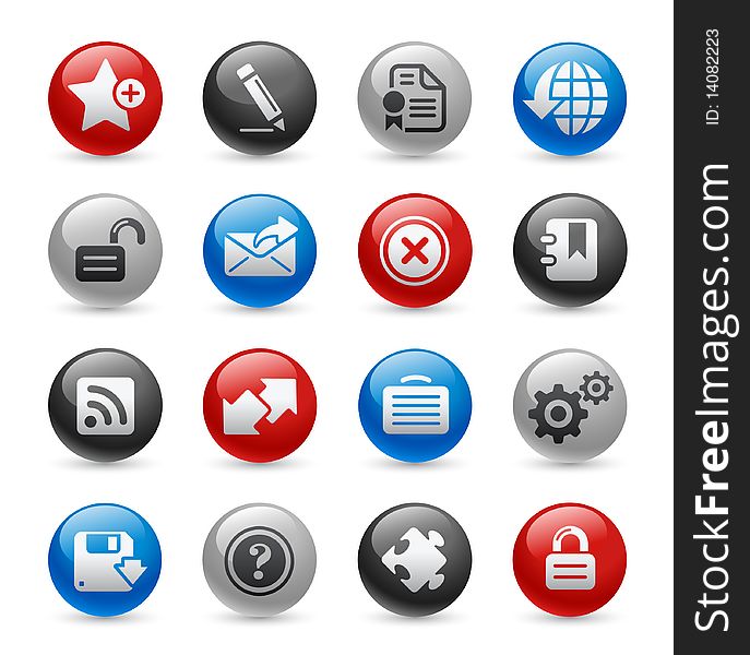 Graphite icons for your website or presentation. Graphite icons for your website or presentation.