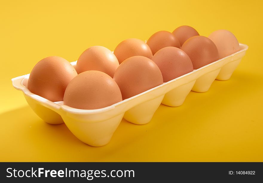 Ten Eggs In Hawker S Stand