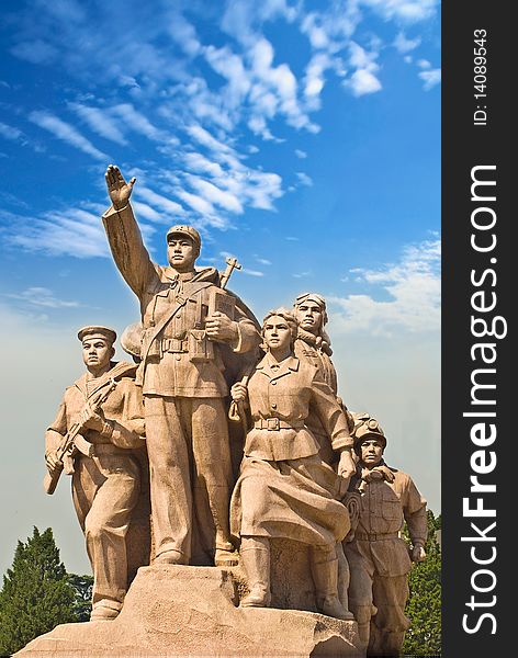 Tiananmen Sculpture