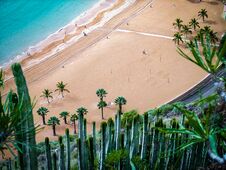 Free Beach Landscape In Tenerife Stock Image - 140844701