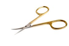 Manicure Scissors Royalty Free Stock Photo Manicure Scissors Royalty Free Stock Photo
