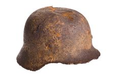 Old German Helmet World War . Stock Photo Old German Helmet World War . Stock Photo